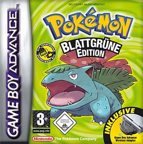 GameBoy Advance - Pokémon Blattgrüne-Edition - refurbished - nur Modul