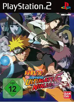 PS2 Naruto Shippuden: Ultimate Ninja 5