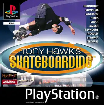 PS1 Tony Hawk's: Skateboarding