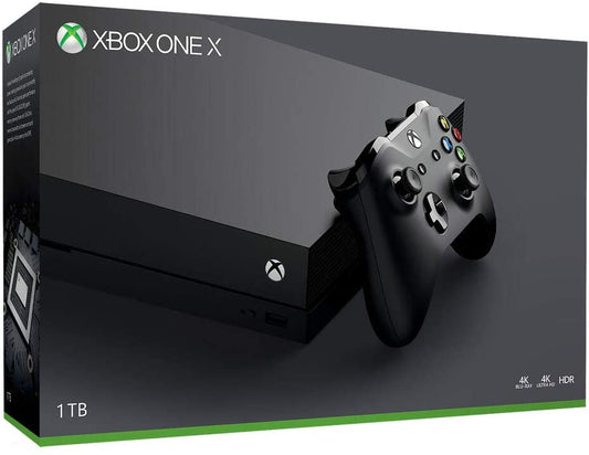 Microsoft Xbox One X 1TB (OVP) schwarz refurbished