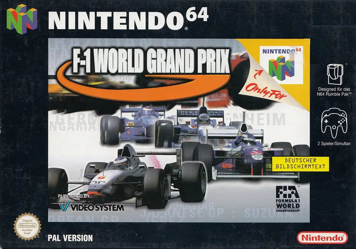 F1 World Grand Prix Nintendo 64