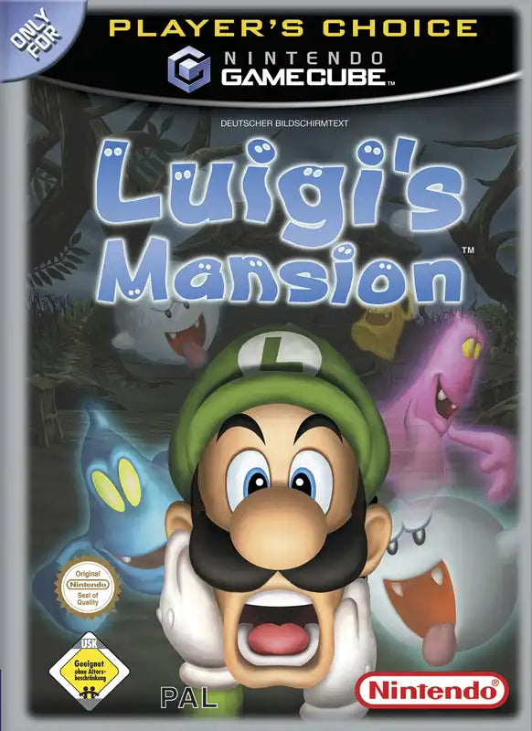 GameCube Luigi's Mansion Player's Choice