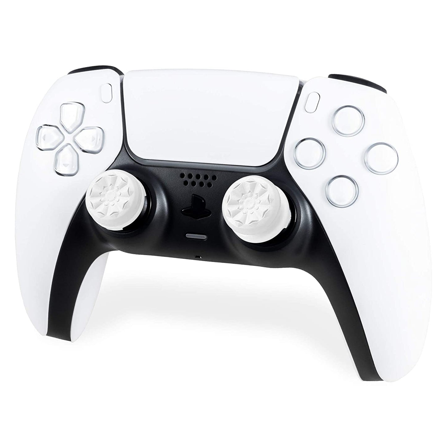 KontrolFreek FPS Freek Galaxy Weiß für PlayStation 4 (PS4) und PlayStation 5 (PS5) Performance Thumbsticks