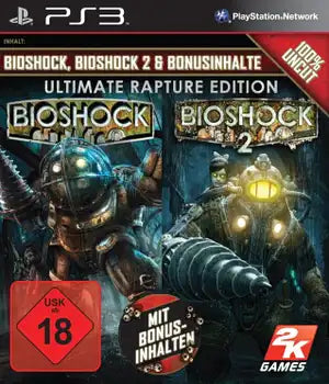 PS3 Bioshock [Ultimate Rapture Edition inkl. Bioshock: Infinite Sticker Pack , uncut]