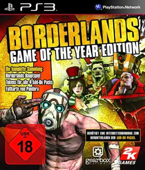 PS3 Borderlands [Game of the Year Edition]