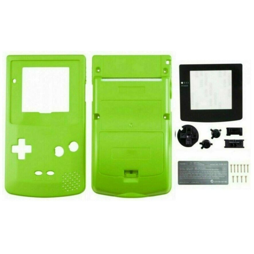 Game Boy Color Gehäuse Kit Ersatzgehäuse Apfelgrün